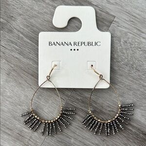 Banana Republic Gold and Silver Earrings